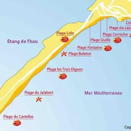 公寓 Centre Proche Des Quais, Avec Parking Prive